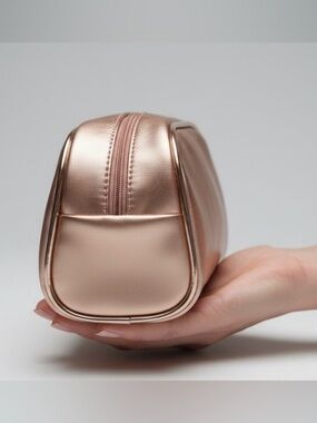 Lancome Metallic Rose Cosmetic Case